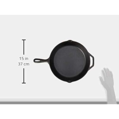 Lodge Cast Iron Pre-Seasoned Skillet 12" - Black