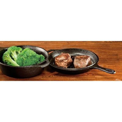 Lodge Pre-Seasoned Cast Iron Combo Cooker (3 L) - Black