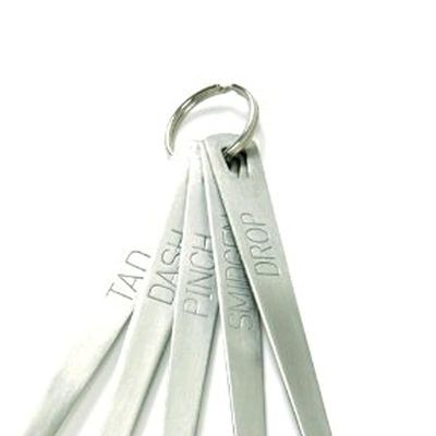 Norpro Mini Measuring Spoons, Set Of 5 - Silver