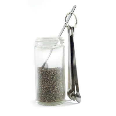 Norpro Mini Measuring Spoons, Set Of 5 - Silver