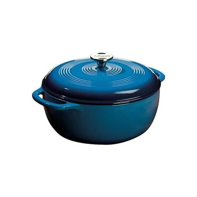 Lodge Enameled Dutch Oven (6 Qt) - Blue