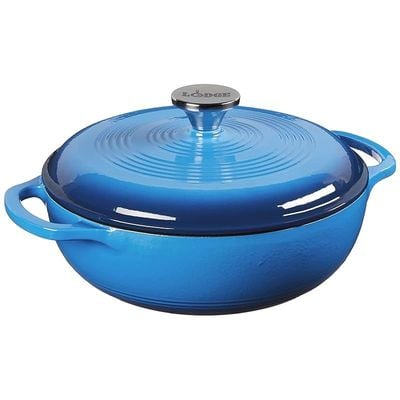 Lodge Enameled Dutch Oven (3 Qt) - Light Blue