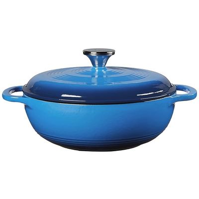 Lodge Enameled Dutch Oven (3 Qt) - Light Blue