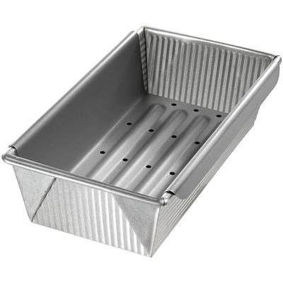 USA Pan Bakeware Aluminized Steel Meat Loaf Pan With Insert