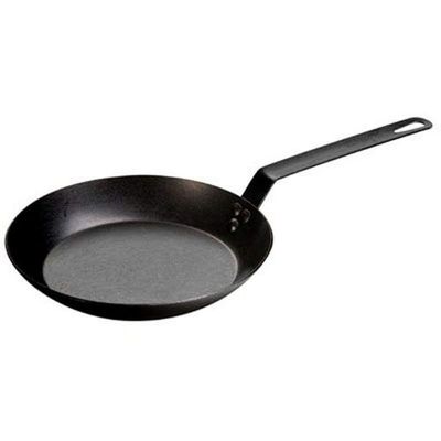 Lodge Pre-Seasoned Carbon Steel Skillet 10" - Black