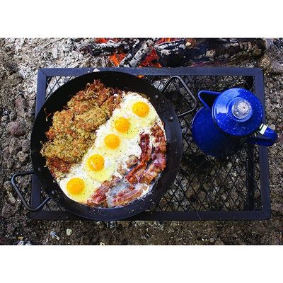 Lodge Pre-Seasoned Carbon Steel Skillet 15 Inch - Black