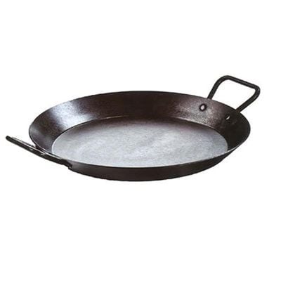 Lodge Pre-Seasoned Carbon Steel Skillet 15 Inch - Black