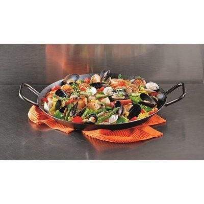 Lodge Pre-Seasoned Carbon Steel Skillet 15 Inch - Black