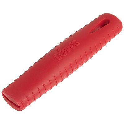 Lodge Silicone Hot Handle Holders For Carbon Steel Pans - Red