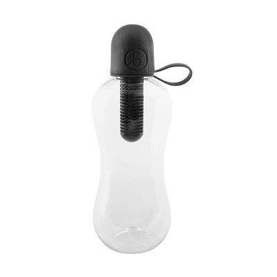 Bobble Water Bottle With Carry Tether Cap, Medium (15 Oz) - Black