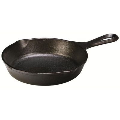 Lodge Heat Enhanced And Seasoned Cast Iron Mini Skillet, 5 Inch 6.5" - Black