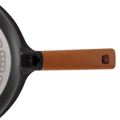 Wonderchef Caesar Aluminium Fry Pan 18 Cm - Black