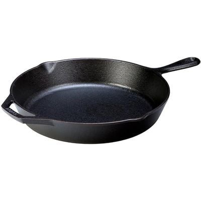 Lodge Seasoned Cast Iron 2 Skillet Bundle 12 And 10.25 Inch Set