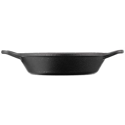 Lodge Cast Iron Round Pan, 8 In - Black