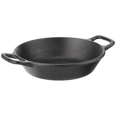 Lodge Cast Iron Round Pan, 8 In - Black