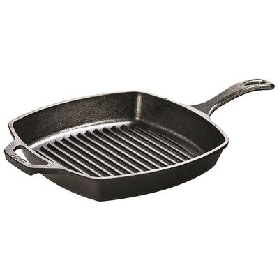 Lodge Square Cast Iron Grill Pan 10.5 Inch