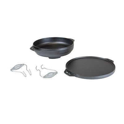 Lodge Cast Iron Cook-It-All Kit - Black