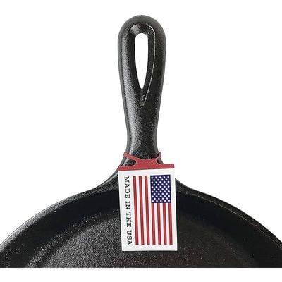 Lodge Cast Iron Pre-Seasoned Round Skillet/Frying Pan - Black