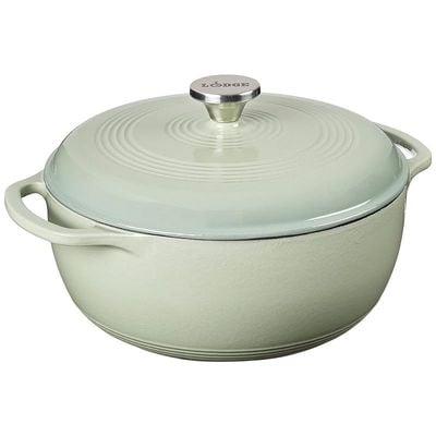 Lodge Enameled Dutch Oven (6 Qt) - Desert Sage