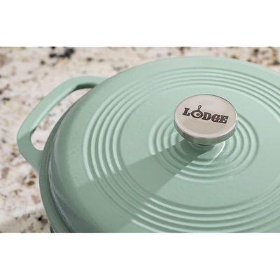 Lodge Enameled Dutch Oven (6 Qt) - Desert Sage