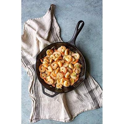 Lodge Chef Collection 10 Inch Cast Iron Chef Style Skillet - Black