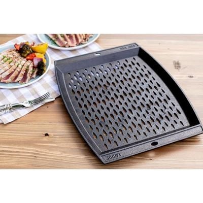 Lodge Cast Iron Grill Topper - Black