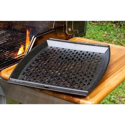 Lodge Cast Iron Grill Topper - Black