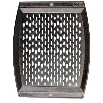 Lodge Cast Iron Grill Topper - Black