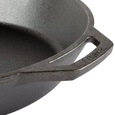 Lodge 13-1/4 Inch Pre-Seasoned Skillet - Black