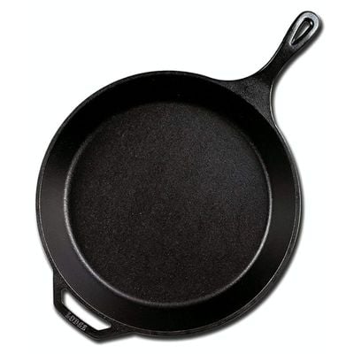 Lodge 13-1/4 Inch Pre-Seasoned Skillet - Black