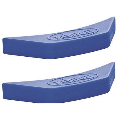 Lodge Silicone Assist Handle Holder, 2-Pack - Blue