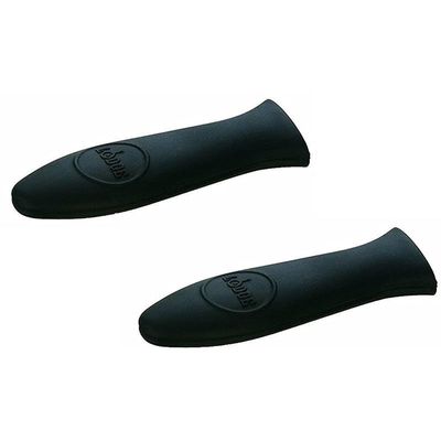 Lodge Silicone Hot Handle Holder, 2-Pack - Black