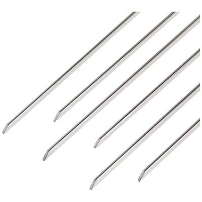 Norpro Stainless Steel 12-Inch Skewers, Set Of 6