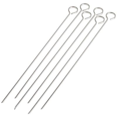 Norpro Stainless Steel 12-Inch Skewers, Set Of 6