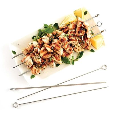 Norpro Stainless Steel 12-Inch Skewers, Set Of 6