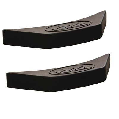 Lodge Silicone Assist Handle Holder, Pack of 2 - Black