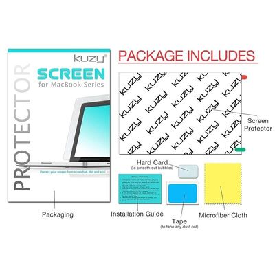 Kuzy Clear Retina 15-Inch Screen Protector Film For Apple Macbook Pro 15.4" - Clear