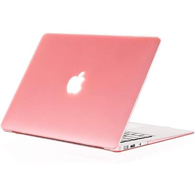 Kuzy Rubberized Hard Cover Case For Macbook Air 11 Inch - Pink