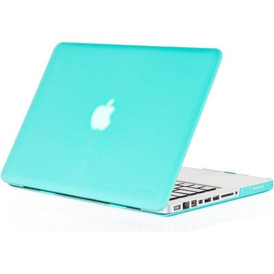 Kuzy Rubberized Hard Cover Case For Macbook Pro 13 Inch - Teal