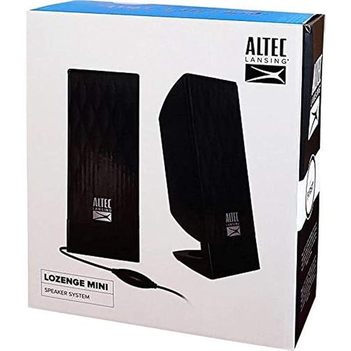 Altec Lansing Lozenge Mini 2.0 Home Audio Speaker - Black