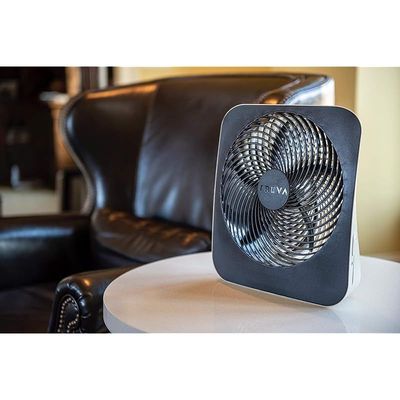 Treva 10 Inch Portable Desktop Air Circulation Battery Fan