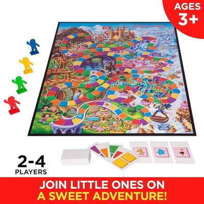 Hasbro Gaming Candy Land Kingdom Of Sweet Adventures Board Game