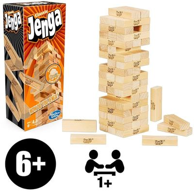 Hasbro Jenga Classic Refresh Game