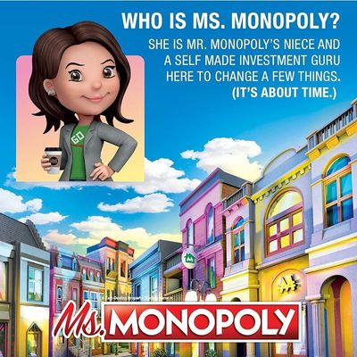 Ms. Monopoly Board Game