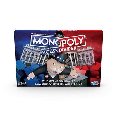 Monopoly House Divided Board Game