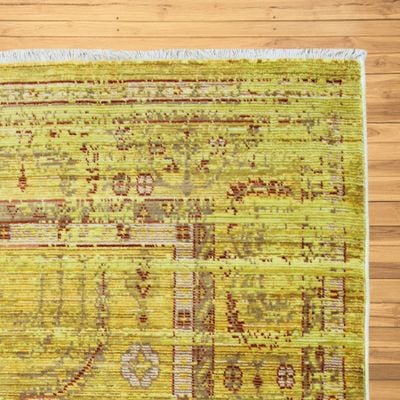 Pollux Rug-Vintage Style-Yellow-Orange-160 x 250 cm (5.2 x 8.2 ft)