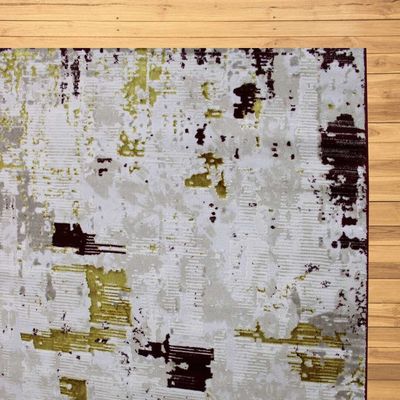 Athena Rug-Abstract Style-Beige-Red-150 x 230 cm (4.9 x 7.5 ft)