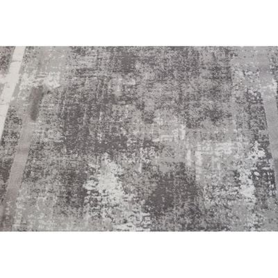 Gurel Rug-Abstract Style-Grey-White-200 x 300 cm (6.6 x 9.8 ft)