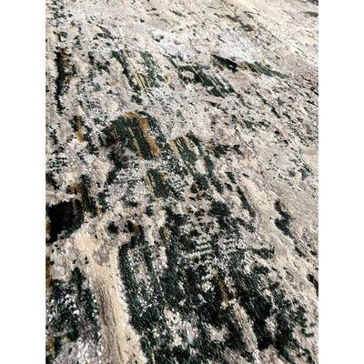 Rhea Rug-Abstract Style-Grey-Green-200 x 300 cm (6.6 x 9.8 ft)