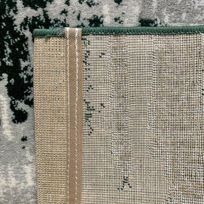Pluto Rug-Abstract Style-Grey-Green-100 x 300 cm (3.3 x 9.8 ft)